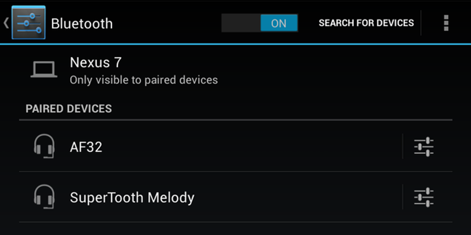 Kiểm tra Bluetooth