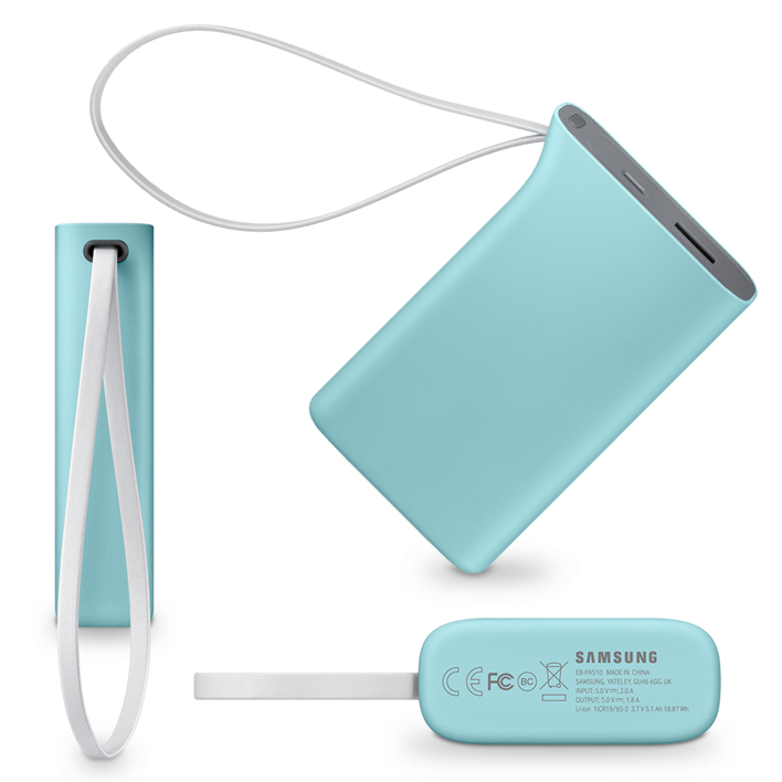 Samsung ra mắt sạc dự phòng 5.1000mAh có hình dáng lạ - Hình 1