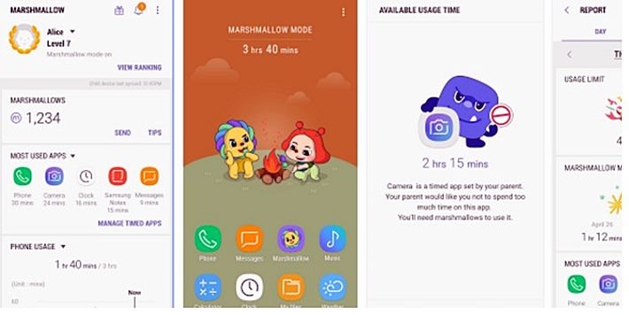 Samsung ra mắt ứng dụng quản lý thời gian sử dụng smartphone của trẻ nhỏ Samsung ra mắt ứng dụng quản lý thời gian sử dụng smartphone của trẻ nhỏ