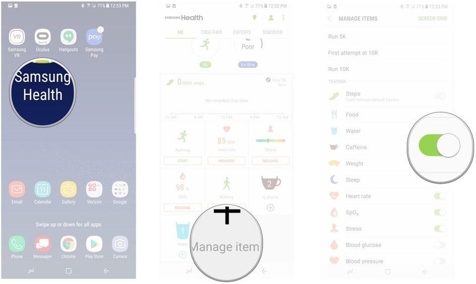 Thêm trường theo dõi Tracker