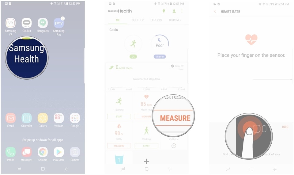 Thêm Tracker sinh trắc học