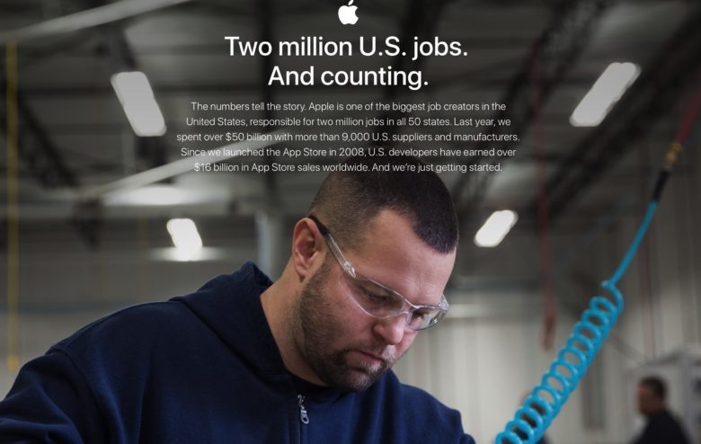 Kết quả từ việc Apple làm theo lời Tổng thống Trump Kết quả từ việc Apple làm theo lời Tổng thống Trump