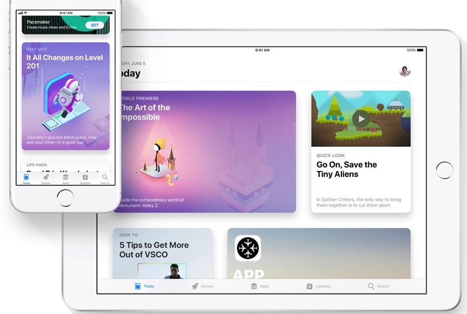 Tính năng iOS 11: Cửa hàng ứng dụng mới