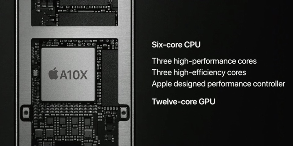 Chip Apple A10X là gì?