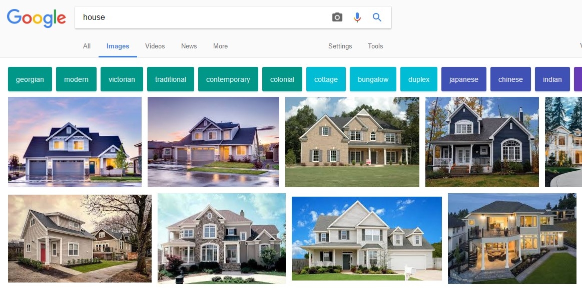 Giao diện Google Seach mới