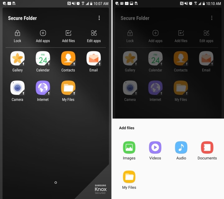 Hướng dẫn sử dụng Secure Folder trên Galaxy S7/S8