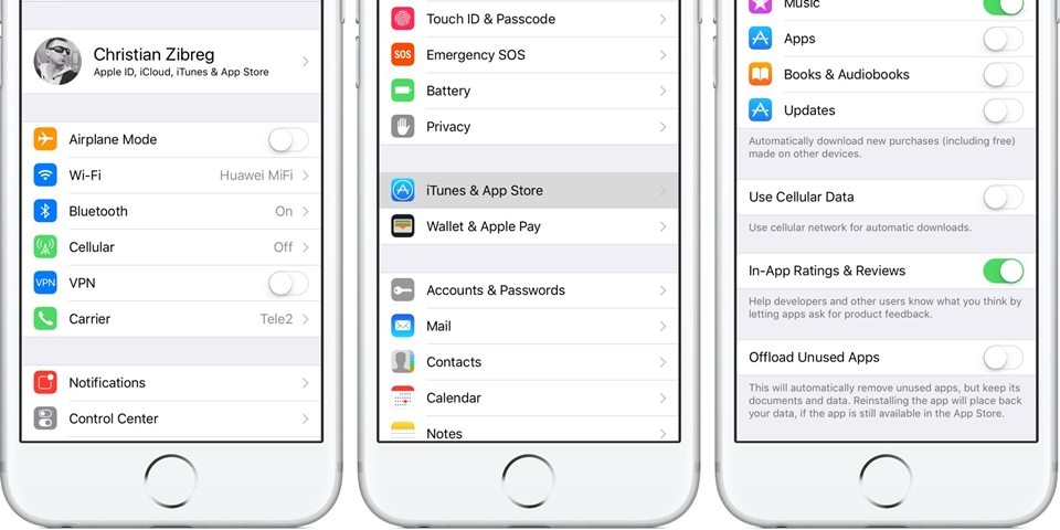 iOS 11 có tính năng giải phóng dung lượng trên máy iOS 11 có tính năng giải phóng dung lượng trên máy