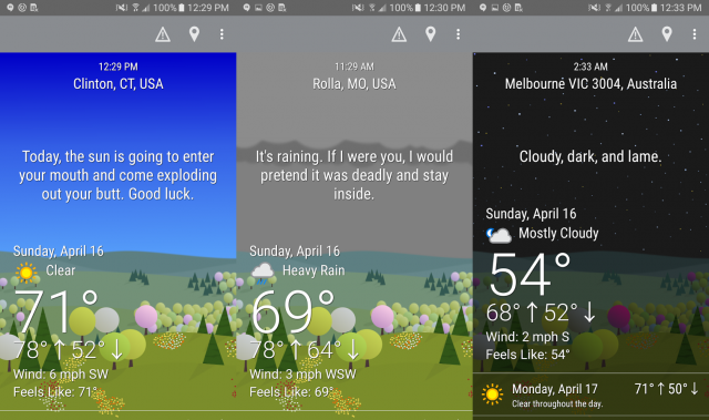 4. What The Forecast?!!