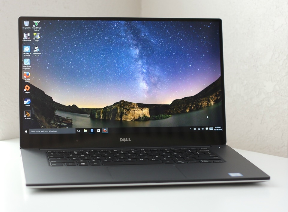 Laptop màn hình 15 inch: Dell XPS 15