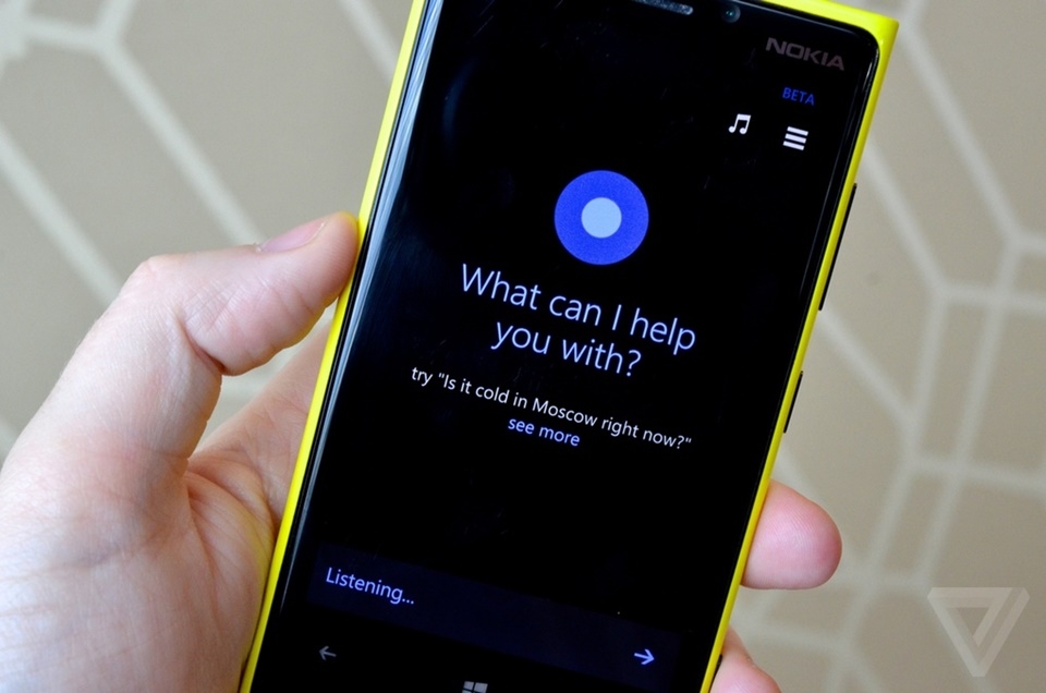 Sử dụng trợ lý ảo Cortana trên Windows Phone