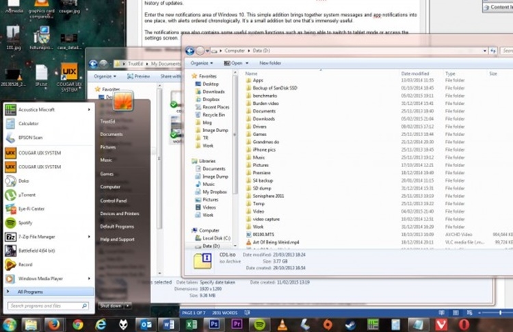 Giao diện Win 7 Giao diện Win 7
