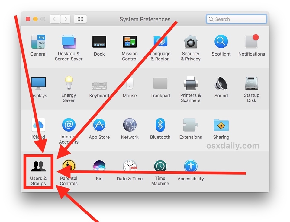 Bước 2 - Cách tạo tài khoản Quản trị viên (Admin) mới trong Mac OS