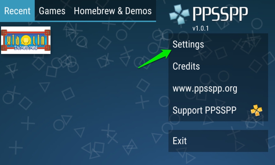 Giao diện tùy chỉnh PPSSPP - Hình 1 Giao diện tùy chỉnh PPSSPP - Hình 1