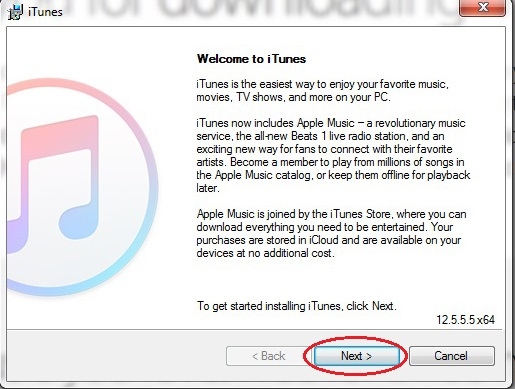 Tải về iTunes trên Win 7 Tải về iTunes trên Win 7