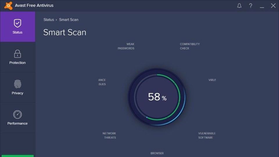 Tính năng Smartscan Avast Tính năng Smartscan Avast