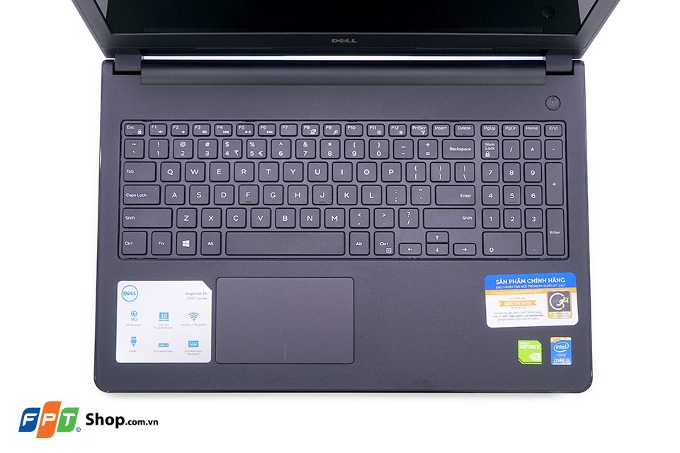 Laptop có card màn hình rời Dell Ins N3558/i5-5200U Laptop có card màn hình rời Dell Ins N3558/i5-5200U