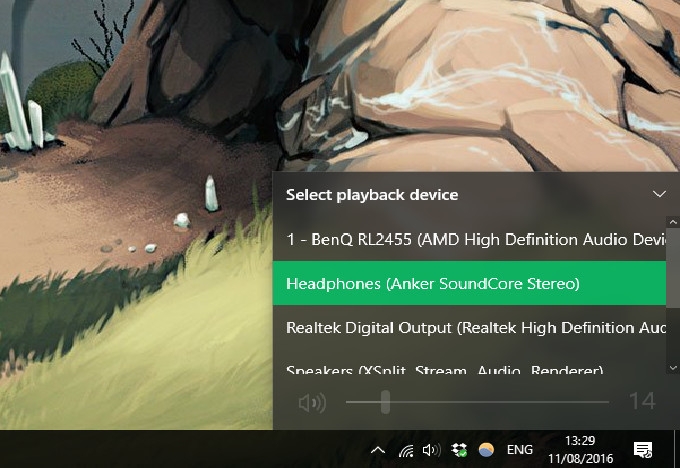 Cách phát nhạc qua loa Bluetooth trên Windows 10