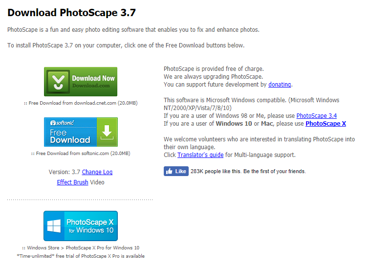 Tải Photoscape mới nhất Tải Photoscape mới nhất