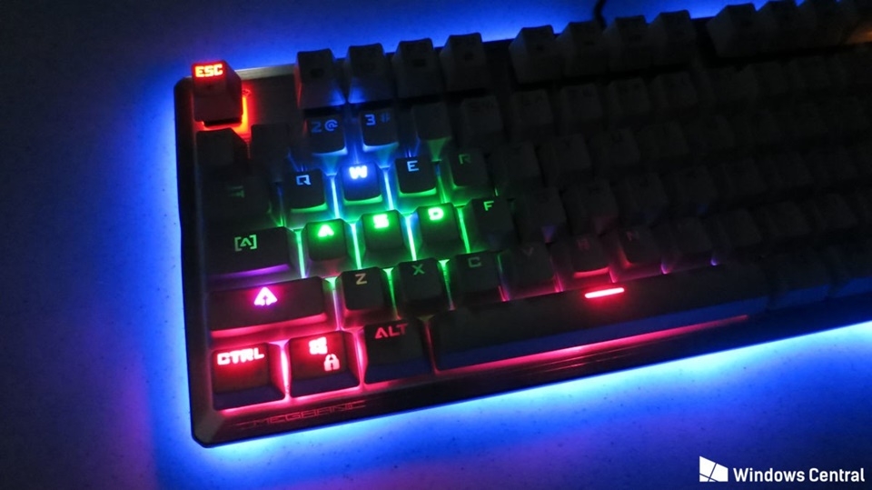 Dàn LED của bàn phím Eblue