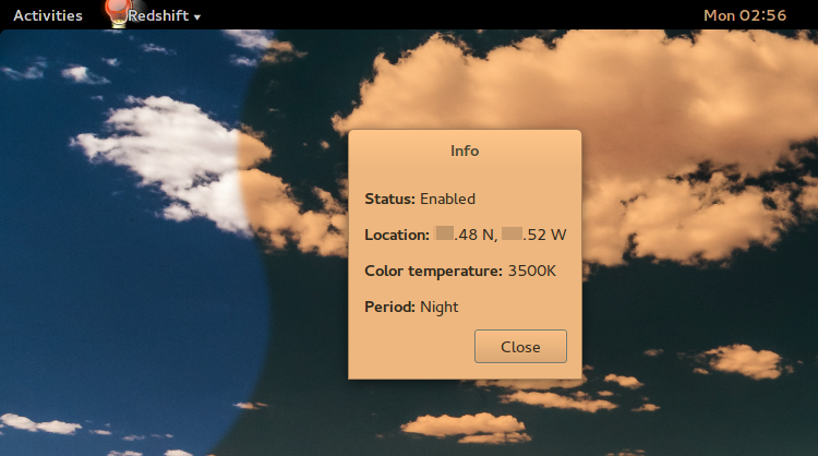 Phần mềm tăng độ sáng màn hình máy tính bàn: RedShift GUI Phần mềm tăng độ sáng màn hình máy tính bàn: RedShift GUI