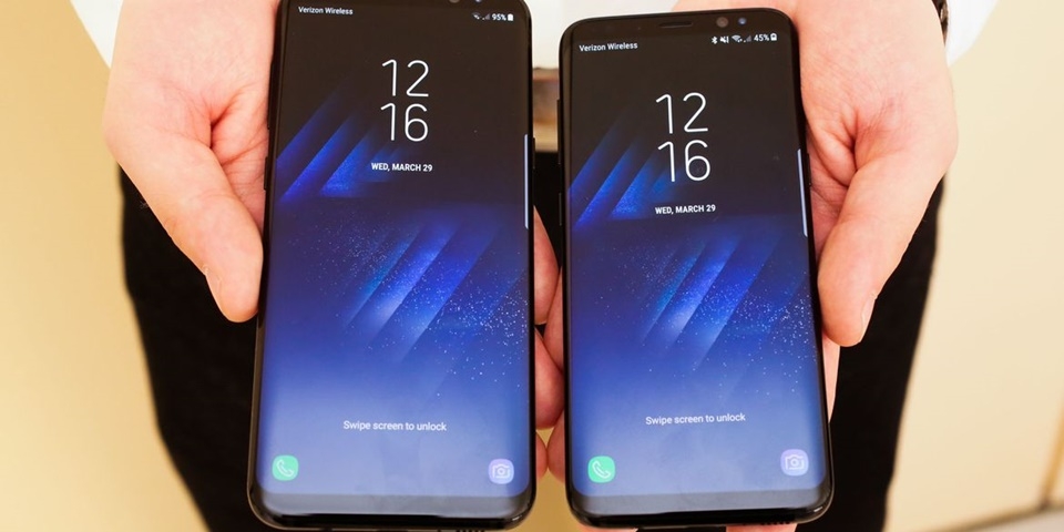Samsung Galaxy S8/S8 Plus hỗ trợ tải hình nền 2K Samsung Galaxy S8/S8 Plus hỗ trợ tải hình nền 2K