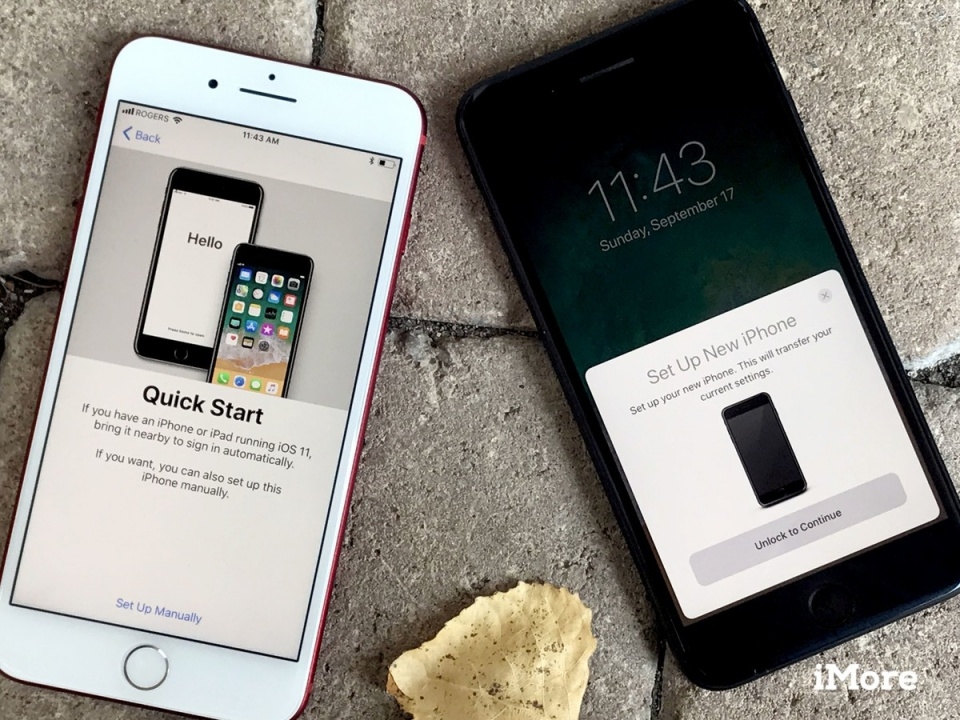 Setup trên iOS 11