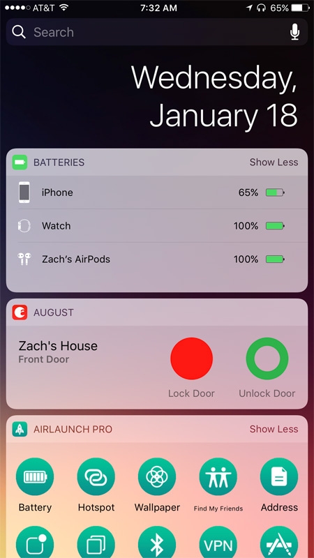 Sử dụng Widget pin trên iPhone để xem pin trên AirPods Sử dụng Widget pin trên iPhone để xem pin trên AirPods