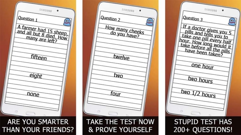 Stupid IQ Quizzes Stupid IQ Quizzes