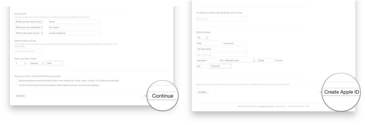 Tổng hợp hướng dẫn những cách tạo Apple ID 2016 3