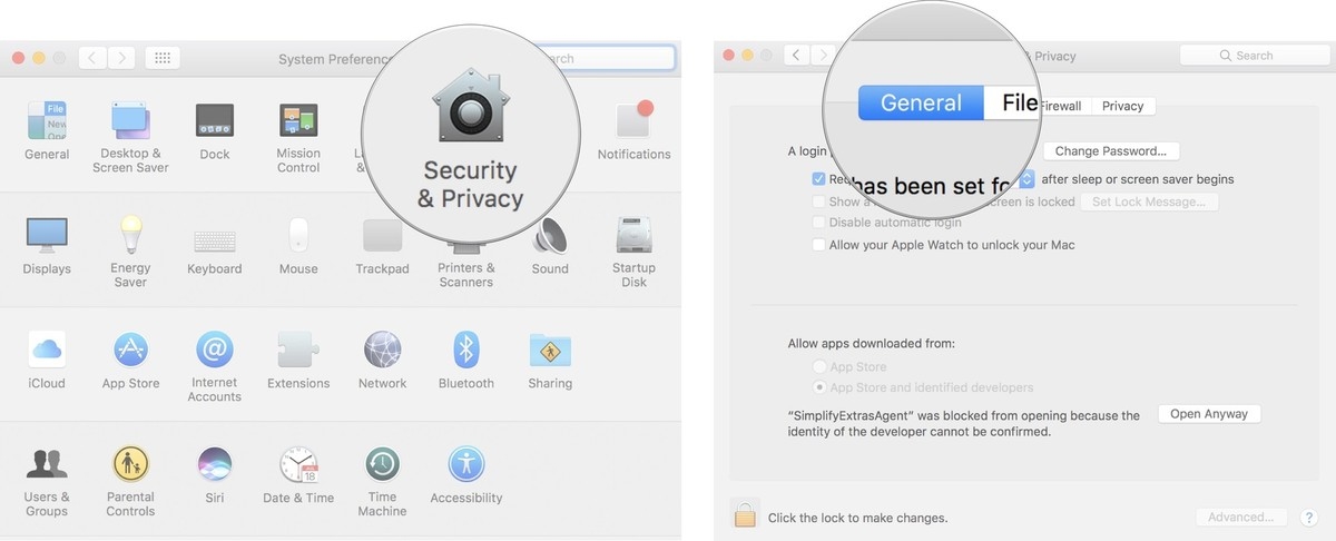 Hướng dẫn cách ngăn Macbook yêu cầu mật khẩu khi mở máy từ trạng thái sleep 2