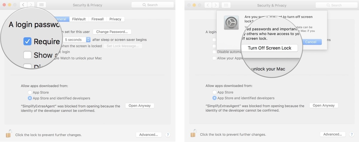 Hướng dẫn cách ngăn Macbook yêu cầu mật khẩu khi mở máy từ trạng thái sleep 4