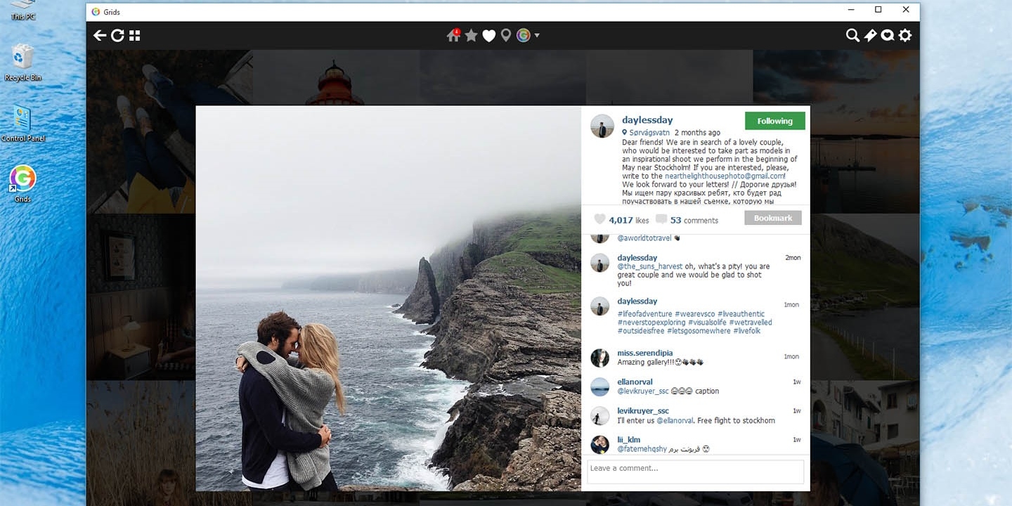 Ứng dụng Instagram đã có mặt trên PC và Tablet 1 Ứng dụng Instagram đã có mặt trên PC và Tablet 1