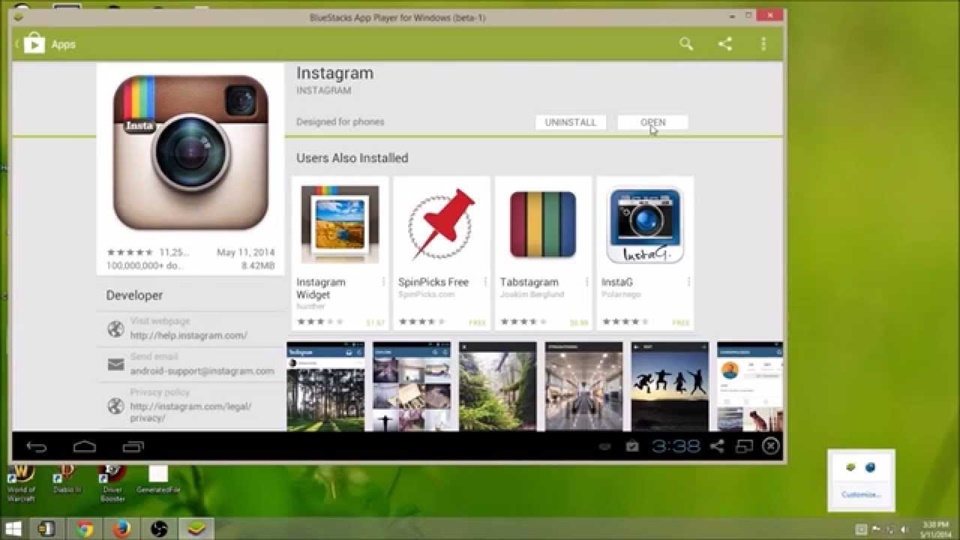 Ứng dụng Instagram đã có mặt trên PC và Tablet 2 Ứng dụng Instagram đã có mặt trên PC và Tablet 2