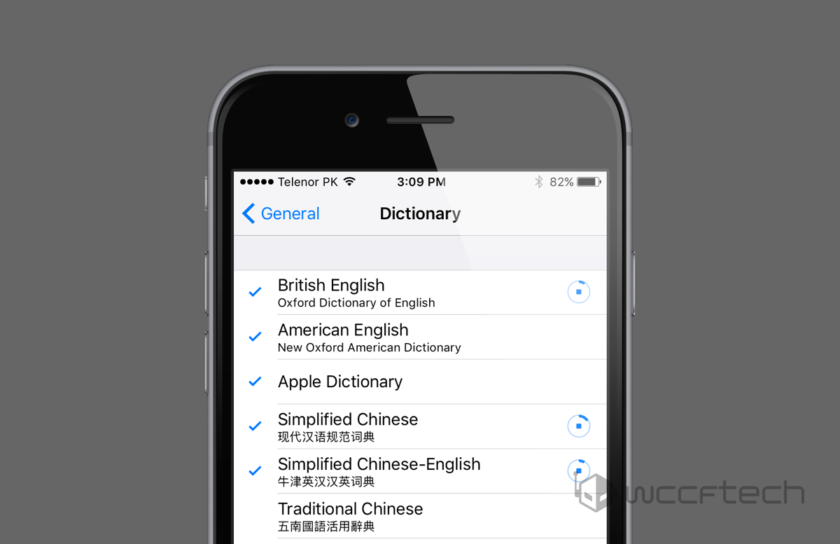 Hướng dẫn sử dụng ứng Từ điển mới trên iOS 10 3 Hướng dẫn sử dụng ứng Từ điển mới trên iOS 10 3