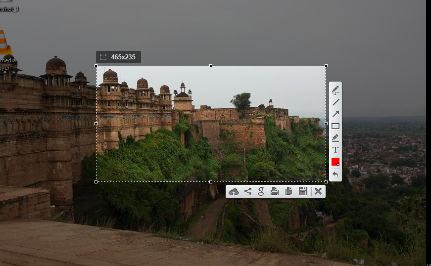 Giao diện phần mềm Lightshot Screenshot Giao diện phần mềm Lightshot Screenshot