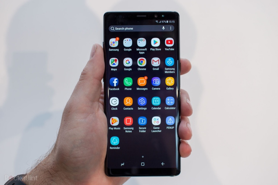 Hình ảnh chiếc điện thoại Note 8 Hình ảnh chiếc điện thoại Note 8