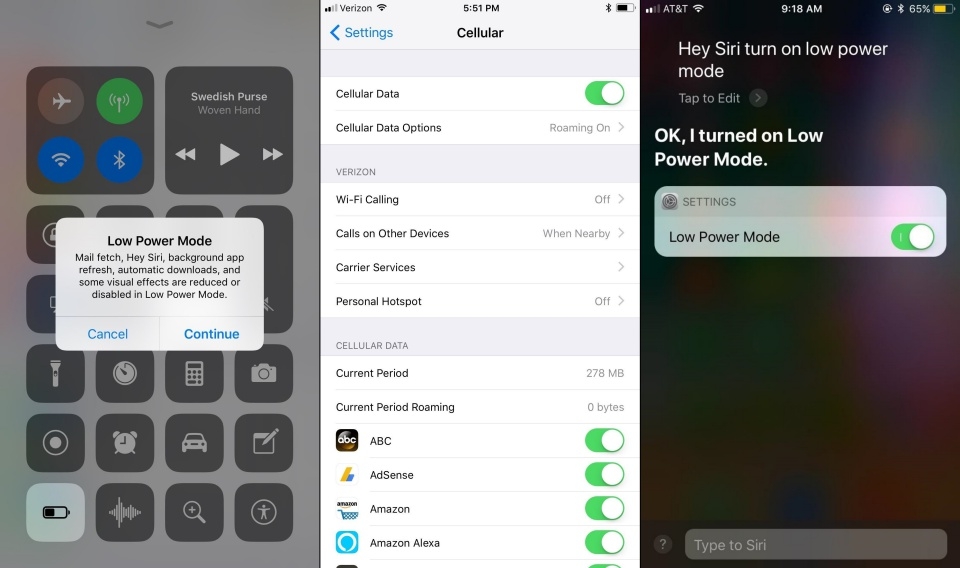 Kích hoạt chế độ Low Power Mode để khắc phục lỗi hao pin trên iOS 11 Kích hoạt chế độ Low Power Mode để khắc phục lỗi hao pin trên iOS 11