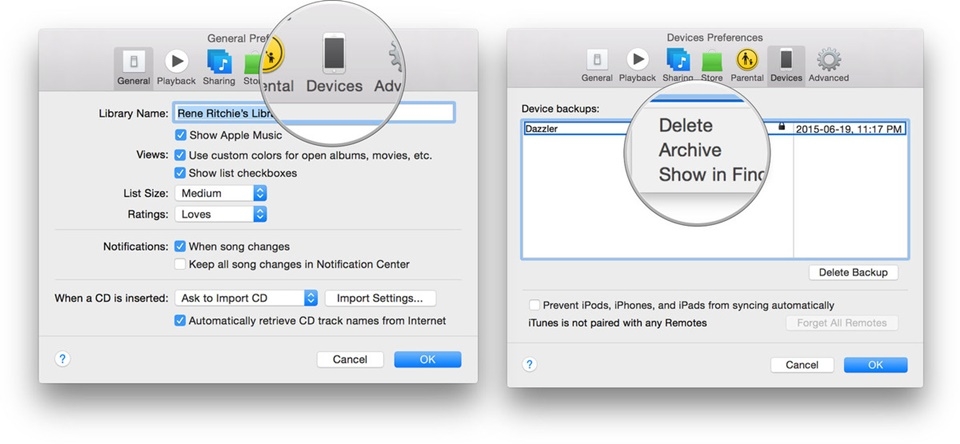 Sao lưu dữ liệu trước khi lên iOS 10.2 beta Sao lưu dữ liệu trước khi lên iOS 10.2 beta