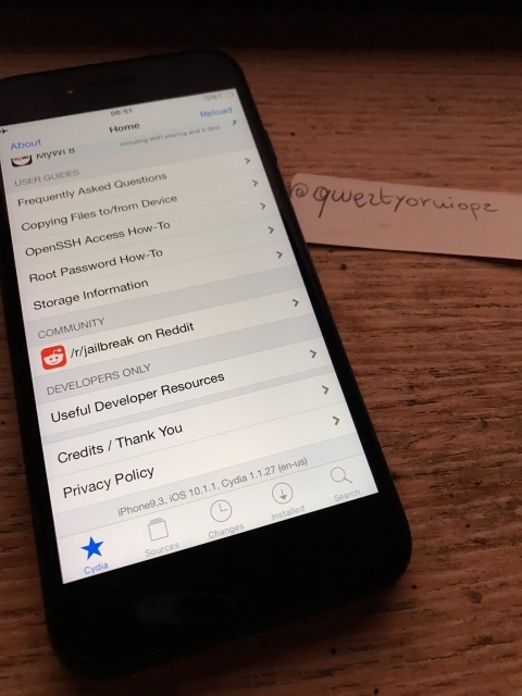 Xuất hiện thanh niên Jailbreak thành công phiên bản iOS 10.1
