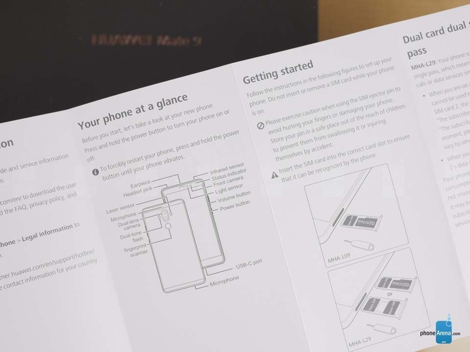 Mở hộp Huawei Mate 9