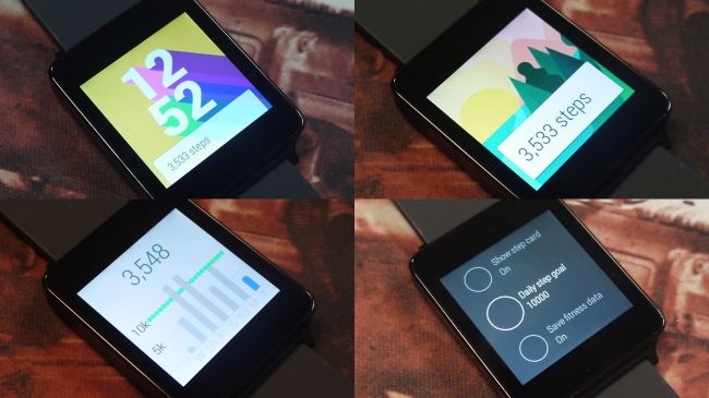 Ứng dụng thể thao trên Android Wear