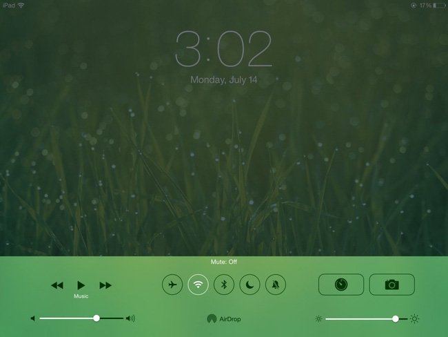 Thanh điều chỉnh độ sáng/ âm lượng