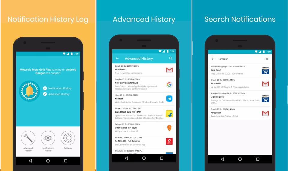 2. Notification History