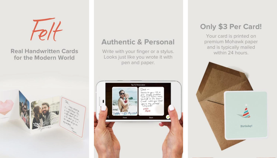 3. Felt Cards