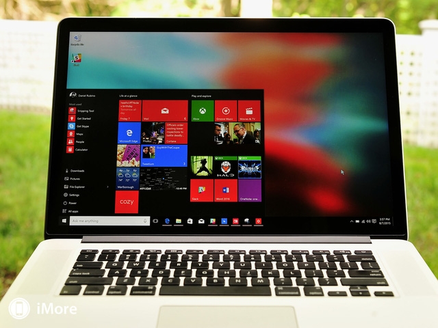 Windows trên MBP 2016 Windows trên MBP 2016