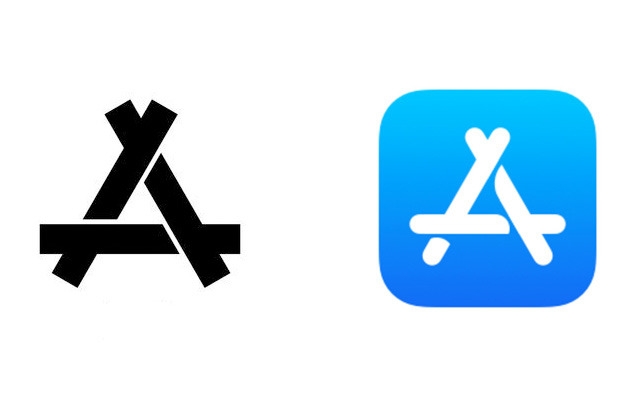 Logo Kon và App Store Logo Kon và App Store