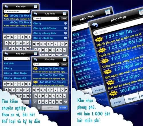 5. Ứng dụng hát karaoke ngày Tết