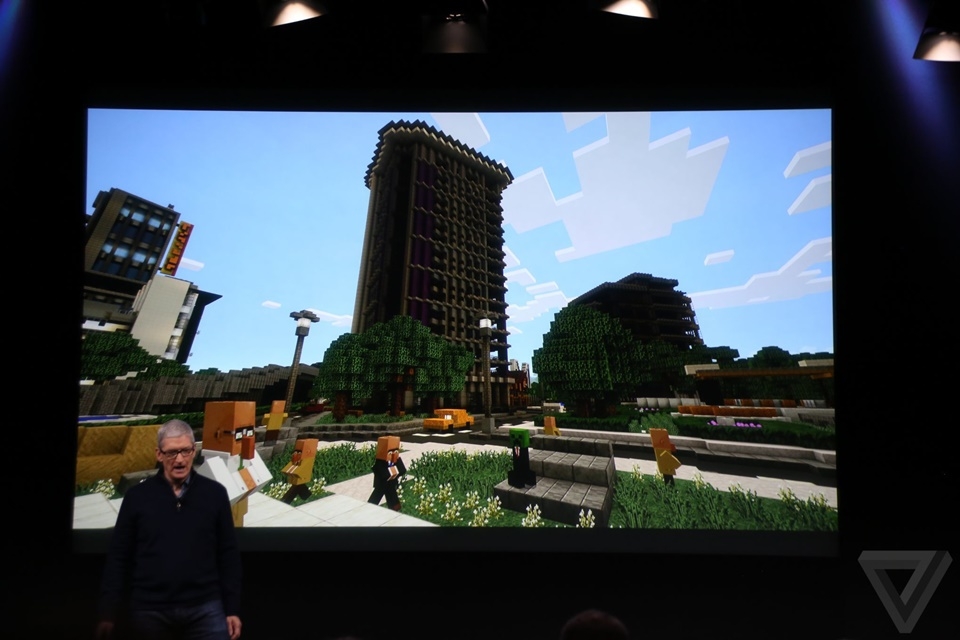 Minecraft trên Apple TV