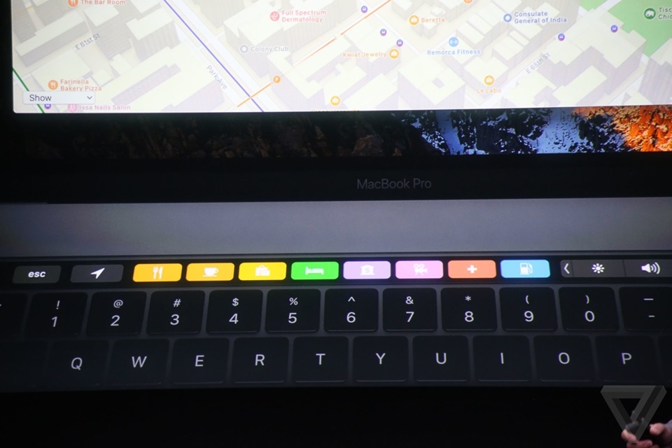 Touch Bar của Macbook Pro mới 21