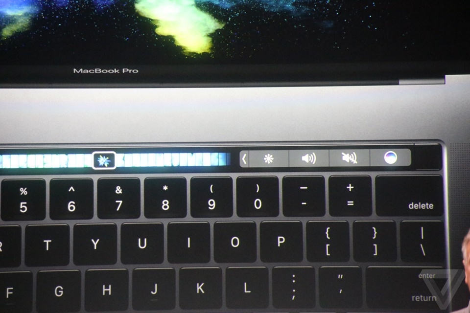 Touch Bar của Macbook Pro mới 3